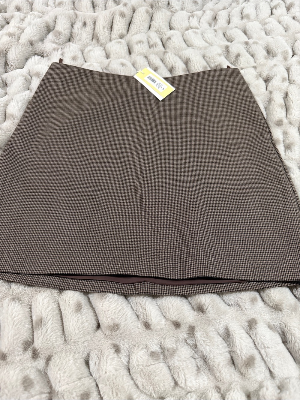 Brown Mini Skirt by Wilfred size 6